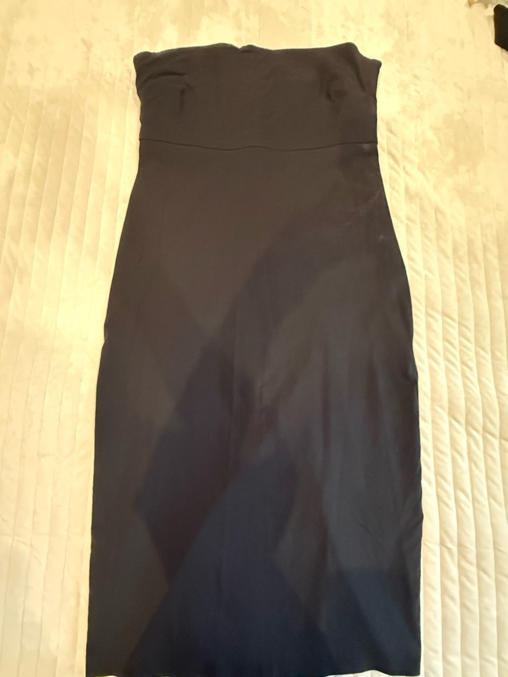Express Strapless Black Sheath Dress